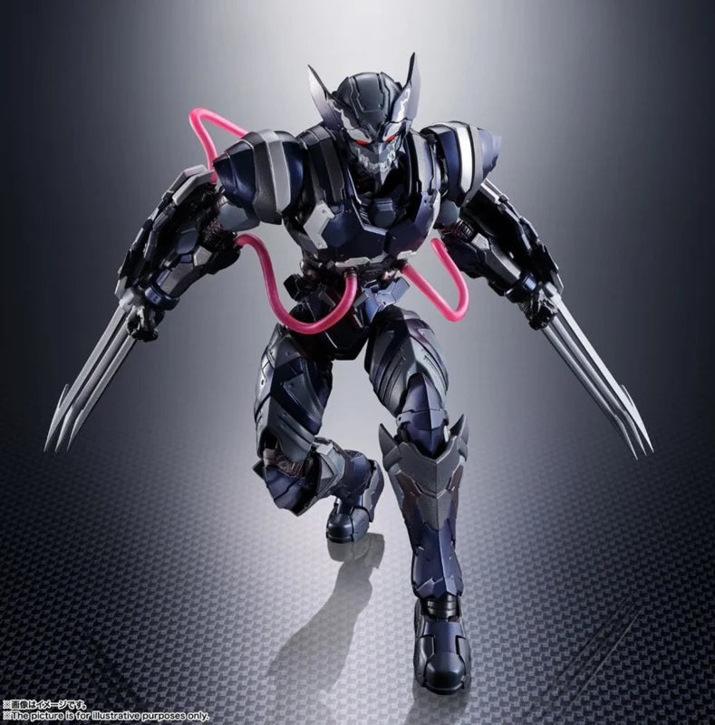 S.H. Figuarts Tech-On Avengers Venom Symbiote Wolverine