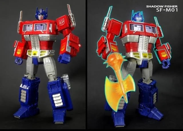 Améliorations Shadow Fisher SF-M01B (Bras, Hache et Cheminée) pour MP-10