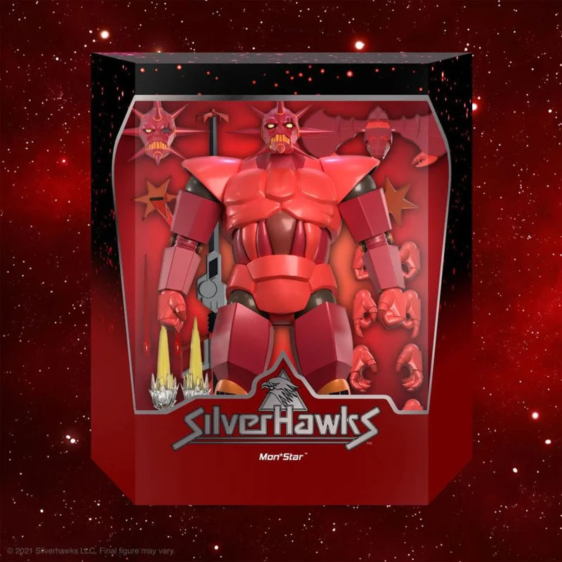 Figurine articulée SilverHawks Ultimates Mon Star en armure