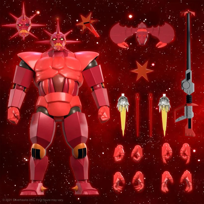 Figurine articulée SilverHawks Ultimates Mon Star en armure