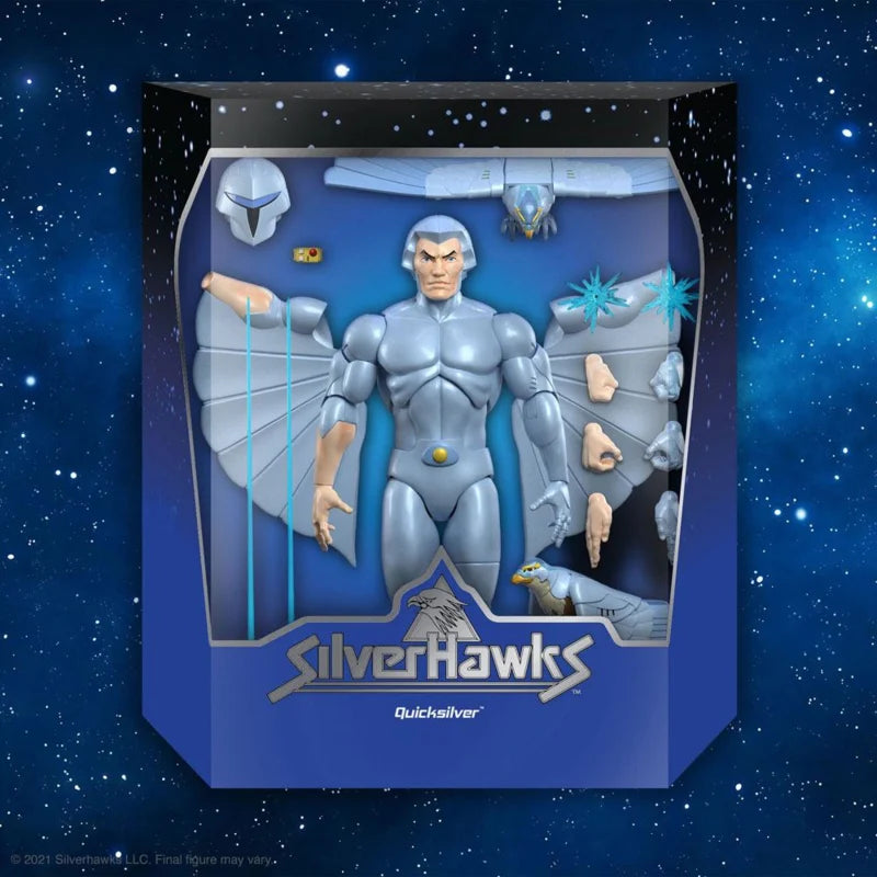 Figurine articulée SilverHawks Ultimates Quicksilver