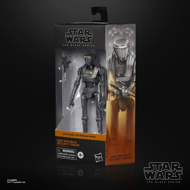 Star Wars: The Mandalorian Black Series Droide de Seguridad de la Nueva República [F5526]