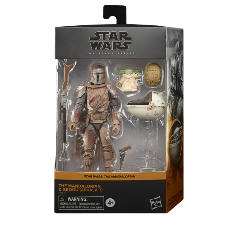 Star Wars The Black Series The Mandalorian & Grogu (Arvala-7) [Import Stock]
