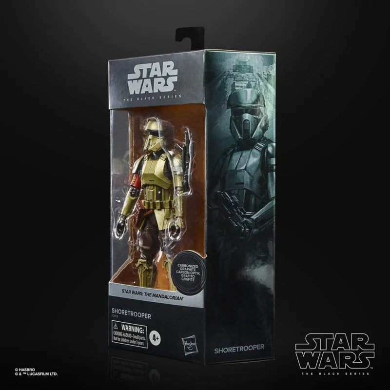 Star Wars The Mandalorian Black Series Carbonized AF Shoretrooper