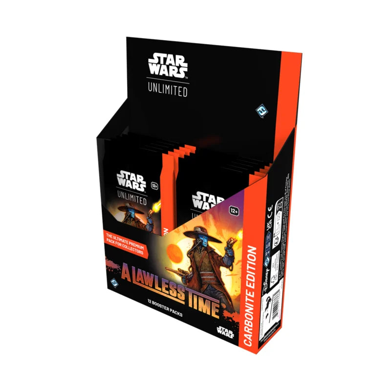 Star Wars™: Unlimited - Caja de sobres Carbonite: Tiempos sin ley (12 sobres)