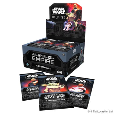 Star Wars™: Unlimited - Ashes of the Empire Booster Box (24 Booster)