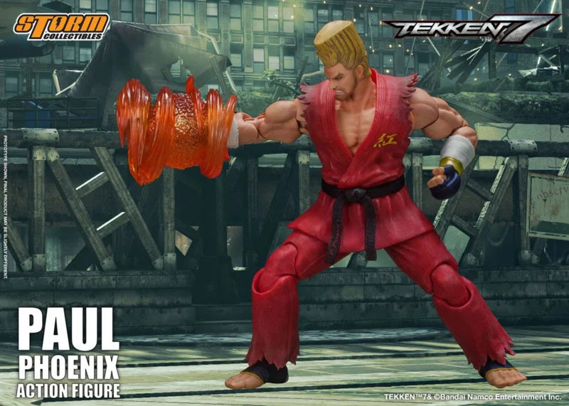 Storm Collectibles Tekken 7 1/12 Paul Phoenix
