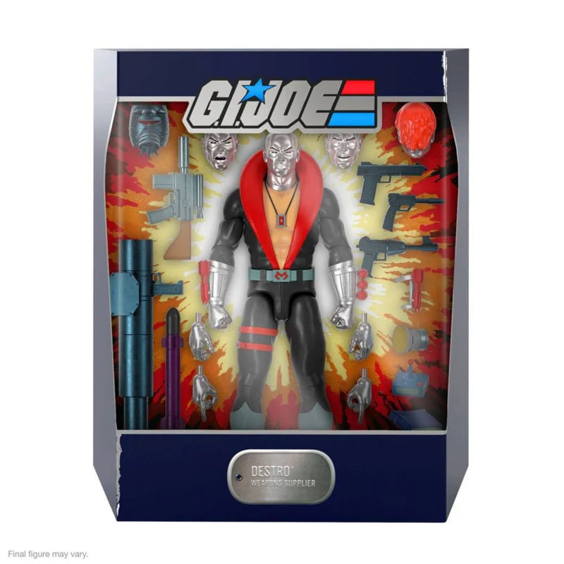 Figura de acción Super7 G.I. Joe Ultimates Destro