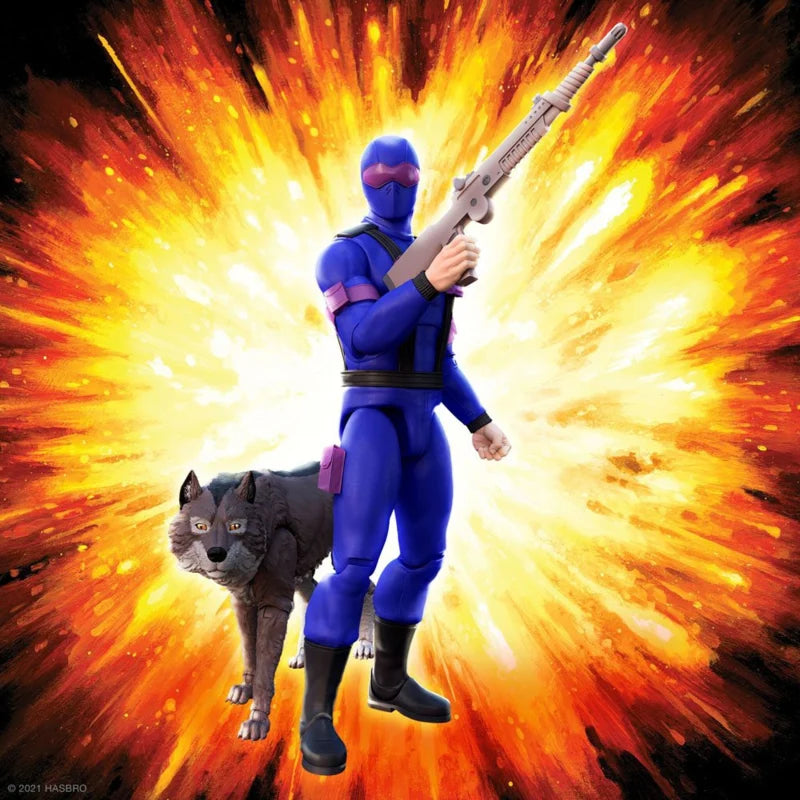 Figurine articulée Super7 G.I. Joe Ultimates Snake Eyes [Real American Hero]