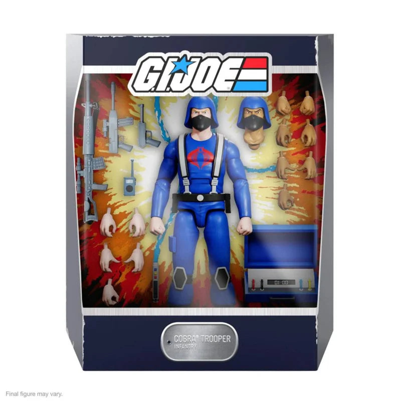 Figurine articulée Super7 G.I. Joe Ultimates Cobra Trooper