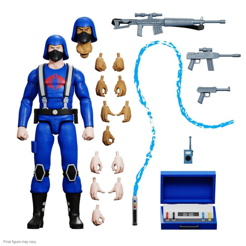 Figurine articulée Super7 G.I. Joe Ultimates Cobra Trooper