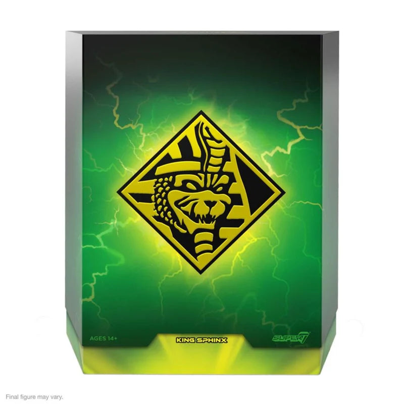 Figura de acción Super7 Mighty Morphin Power Rangers Ultimates King Sphinx