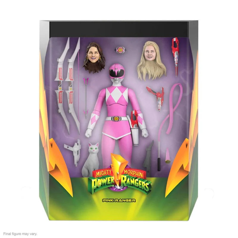Figurine articulée Super7 Mighty Morphin Power Rangers Ultimates Pink Ranger