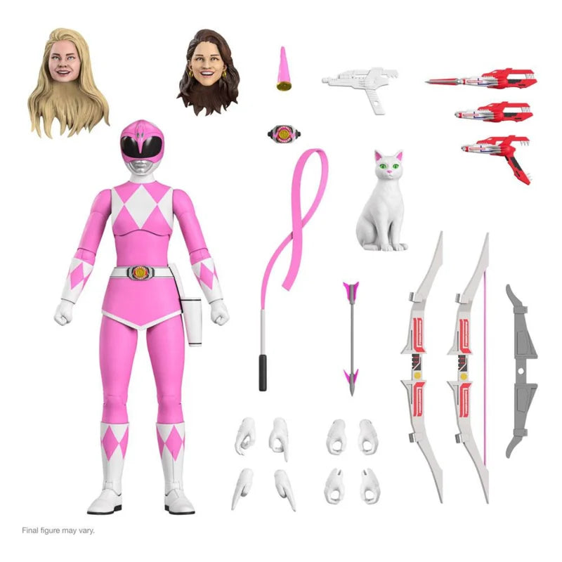 Figurine articulée Super7 Mighty Morphin Power Rangers Ultimates Pink Ranger