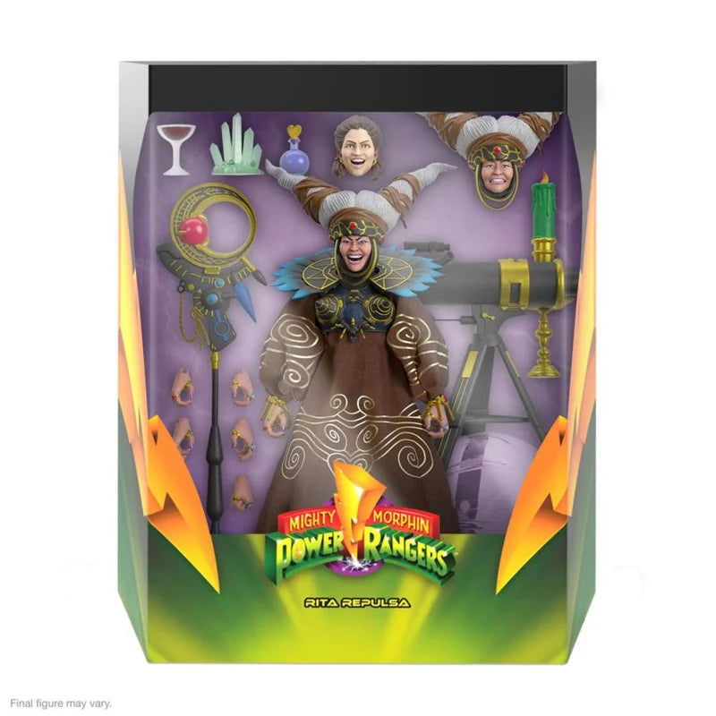 Figurine articulée Super7 Mighty Morphin Power Rangers Ultimates Rita Repulsa