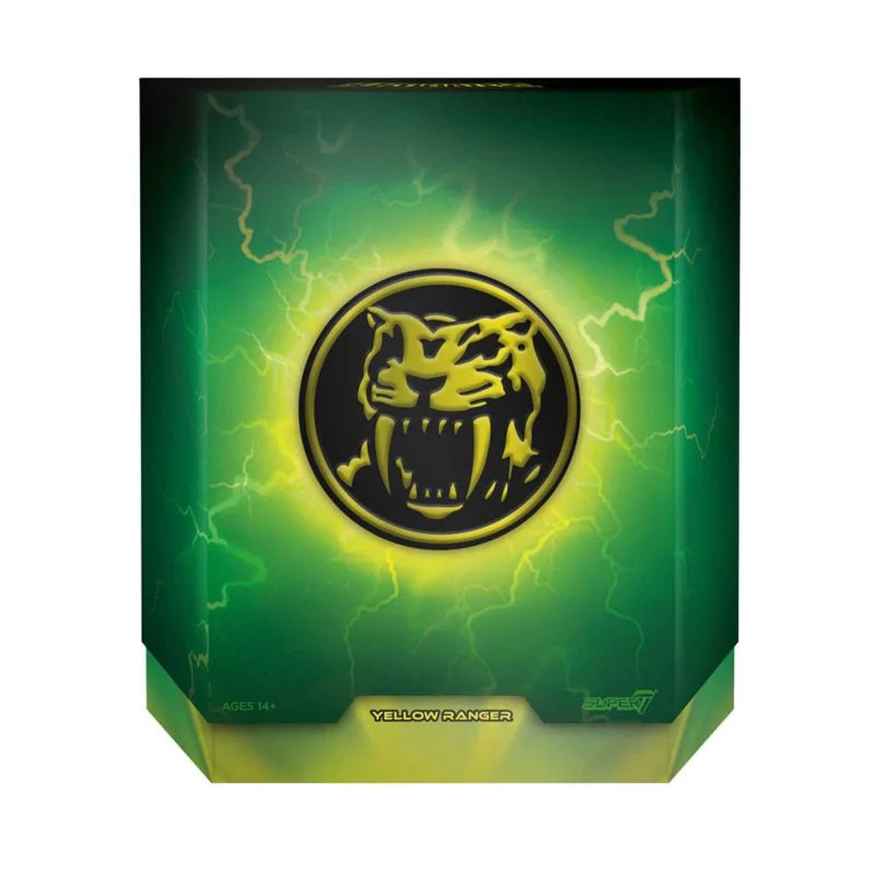 Figurine Super7 Ultimates Mighty Morphin Power Rangers Ranger Jaune