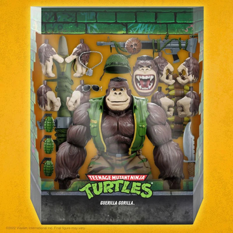 Super7 Teenage Mutant Ninja Turtles Ultimates Guerrilla Gorilla