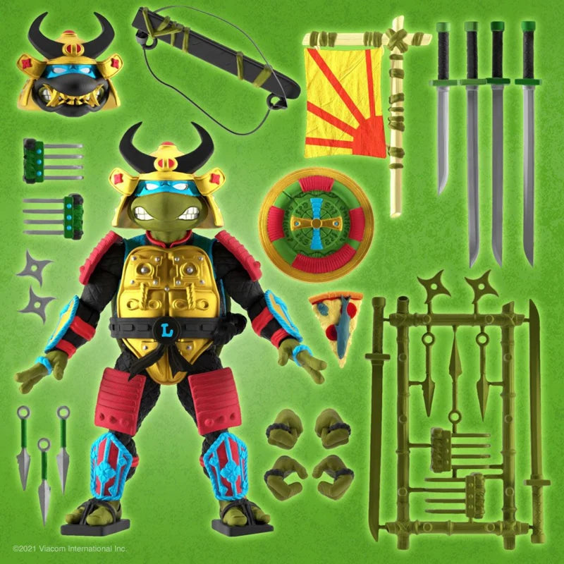 Super7 Teenage Mutant Ninja Turtles Ultimates Leo the Sewer Samurai - Preventa