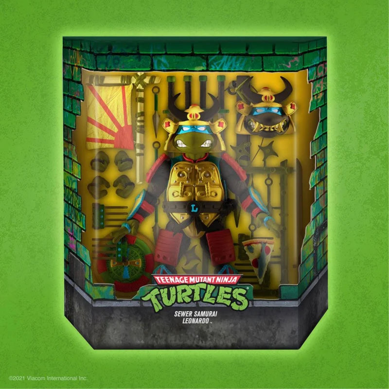 Super7 Teenage Mutant Ninja Turtles Ultimates Leo the Sewer Samurai - Preventa