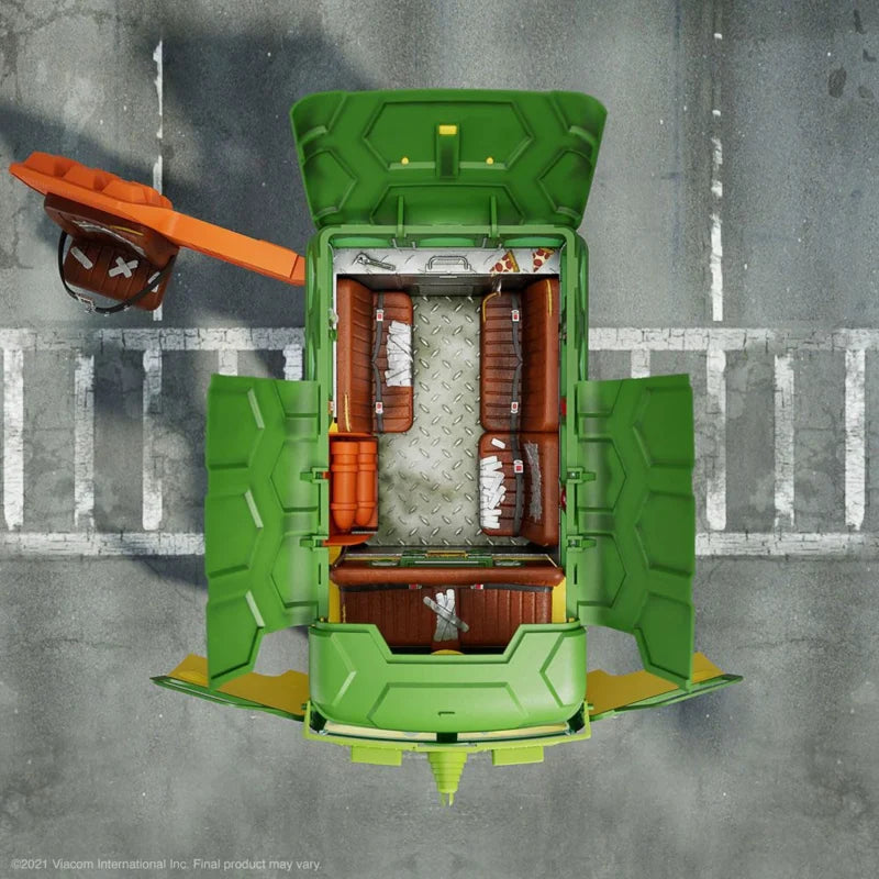 Véhicule Party Wagon Ultimates Tortues Ninja de Super7