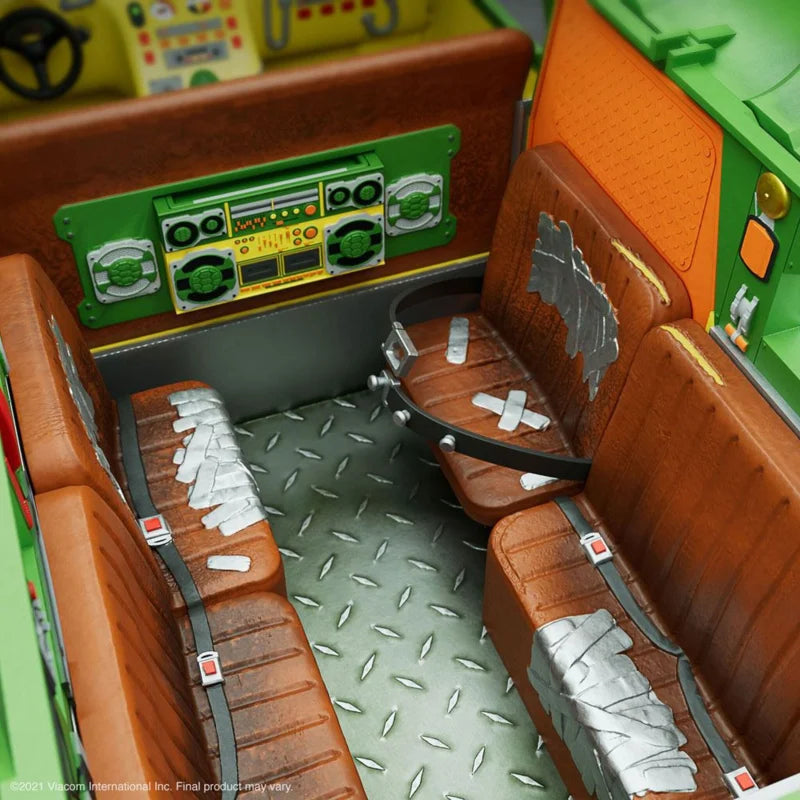 Véhicule Party Wagon Ultimates Tortues Ninja de Super7