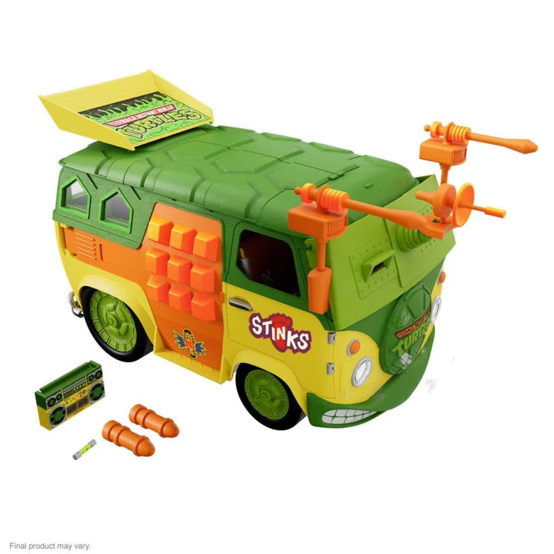 Véhicule Party Wagon Ultimates Tortues Ninja de Super7