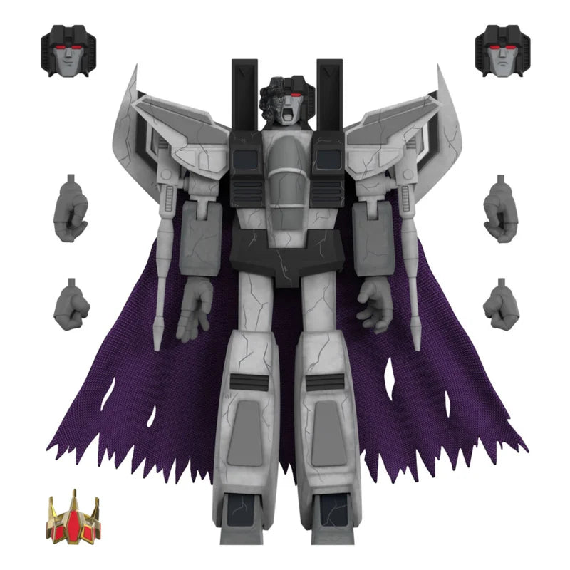 Super7 Transformers Ultimates Figurine King Starscream (The Fallen) - Précommande