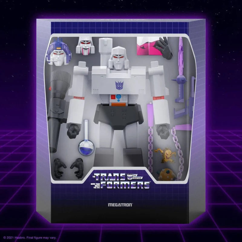 Super7 Transformers Ultimates Action Figure Megatron (G1 Cartoon)
