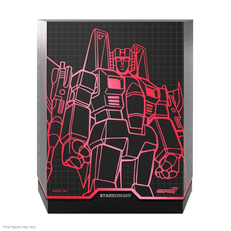 Super7 Transformers Ultimates Action Figure Starscream G1
