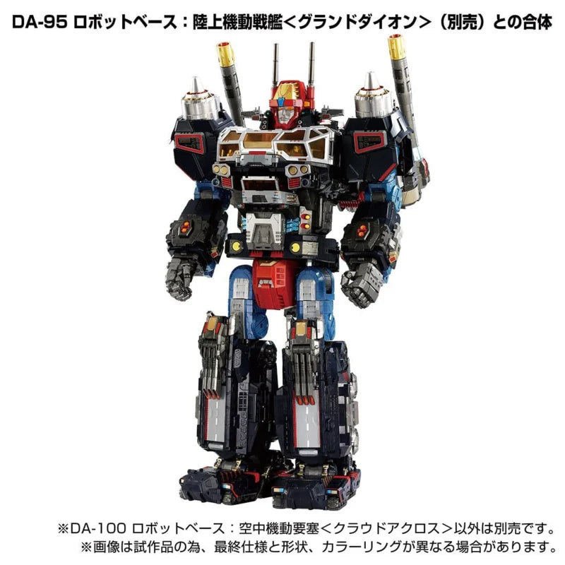 Takara Diaclone DA-100 Robot Base Aerial Mobile Fortress <Cloud Across>