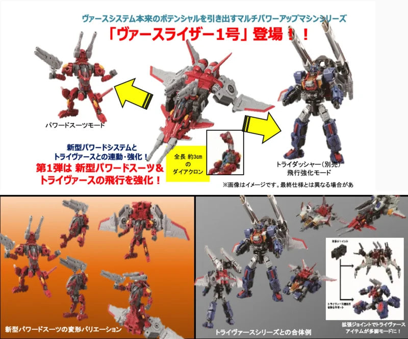 Takara Diaclone Reboot DA-52 Verseriser Vol.1