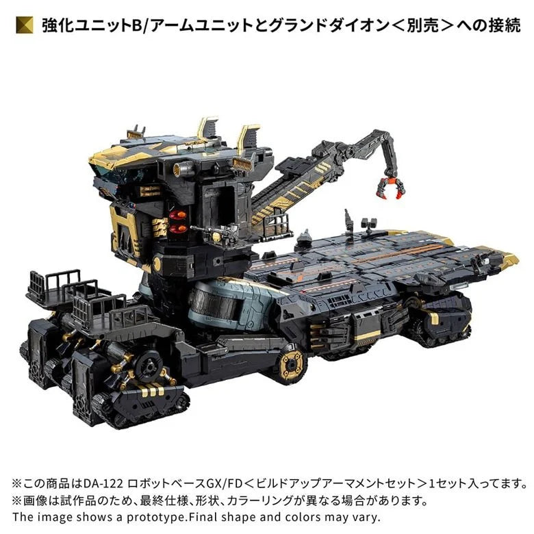 Takara T-spark Diaclone DA-122 Robot Base GX/FD < Ensemble d'armement >