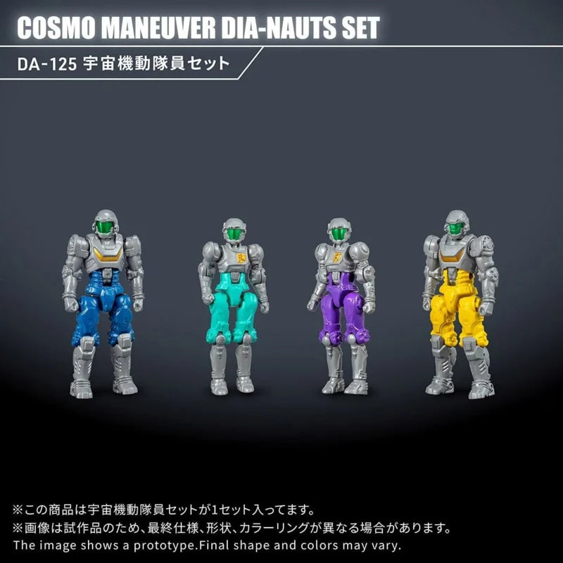 Takara Tomy Diaclone DA-125 Mall Exclusive Cosmo Maneuver Dia Nauts
