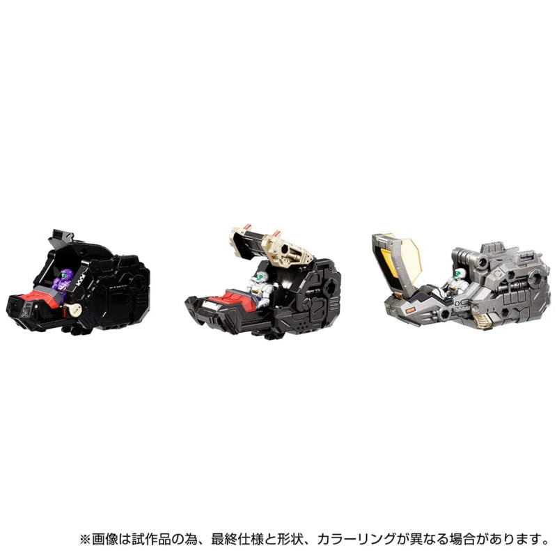 Takara Tomy Diaclone TM-21 Tactical Mover Ex Core & Armanent Set 1