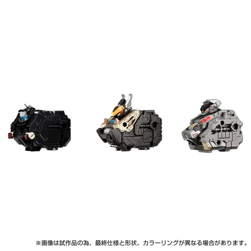 Takara Tomy Diaclone TM-21 Tactical Mover Ex Core & Armanent Set 1