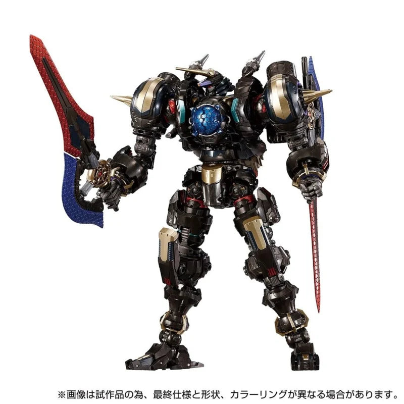 Exclusivo de Takara Tomy Mall Diaclone DA-111 Waruda Legion Geist Versión Dark Cathode