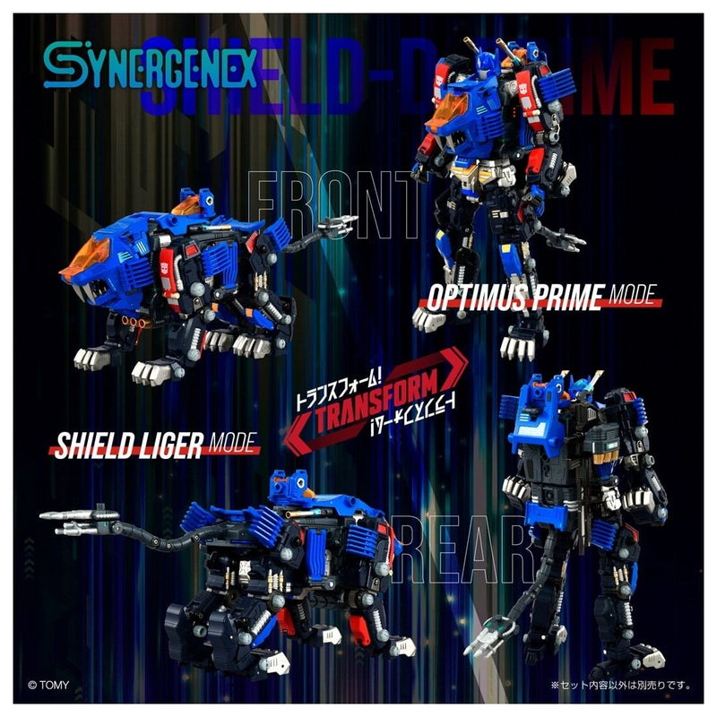 Takara Tomy Synergenex Series Transformers × Zoids × Diaclone Shield-D-Prime