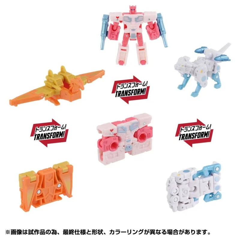 Takara Tomy T-SPARK Zone Exclusive Transformers Kiss Players 20th Anniversary Cassettetron Set