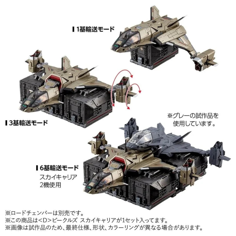Takara Tomy T-Spark Diaclone D-08 <d> Véhicules Sky Carrier</d>