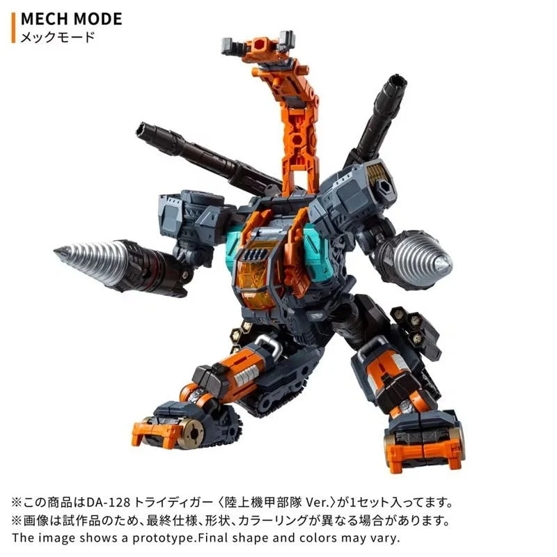 Takara Tomy T-Spark Diaclone DA-128 Tridigger <Ground Aarmored Units Ver.>