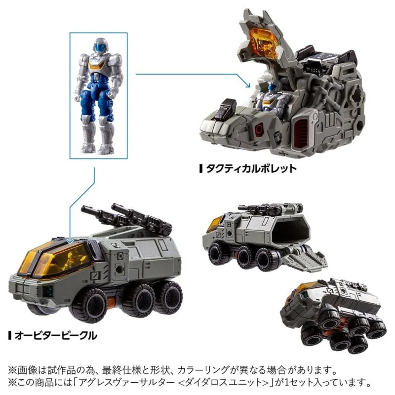 Takara Tomy TM-36 Tactical Mover Aggress Versaulter <unidad diatlos></unidad>