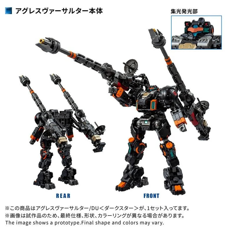 Takara Tomy TM-38 Tactical Mover Aggress Versaulter/DU <Dark Star>