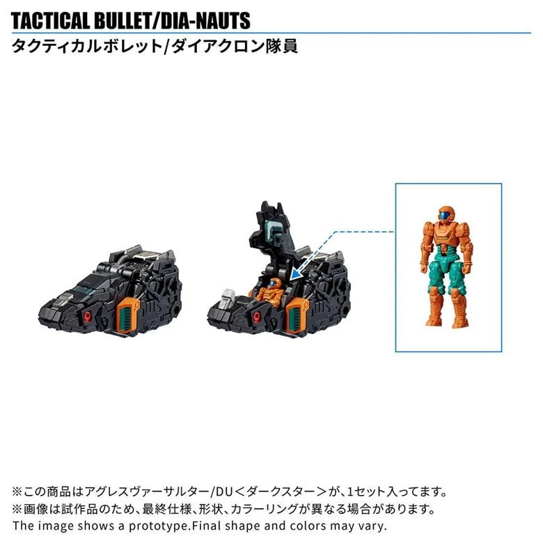 Takara Tomy TM-38 Tactical Mover Aggress Versaulter/DU <Dark Star>