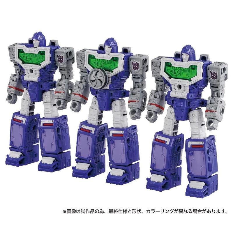 Takara Tomy Transformers Dramatic Capture Series Decepticons Partie 1