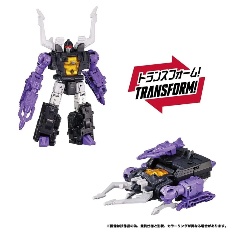 Takara Tomy Transformers Dramatic Capture Series Deceptions Part 2