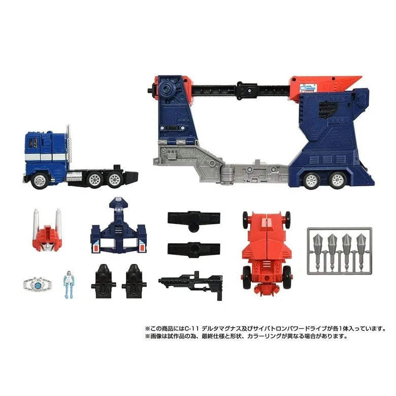 Takara Transformers Missing Link C-11 Delta Magnus
