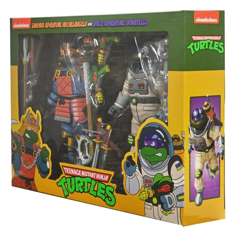 Tortugas Ninja (Serie animada) Paquete de 2 Aventuras espaciales y Tortugas samurái