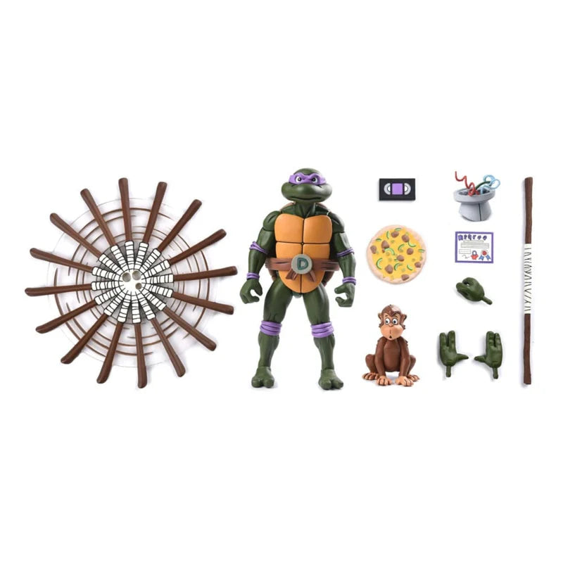 Teenage Mutant Ninja Turtles (Cartoon) Action Figure Ultimate Donatello VHS