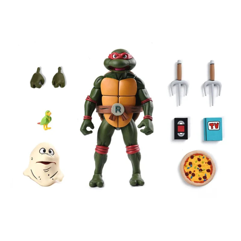 Tortues Ninja (Dessin animé) Figurine articulée Ultimate Raphael VHS