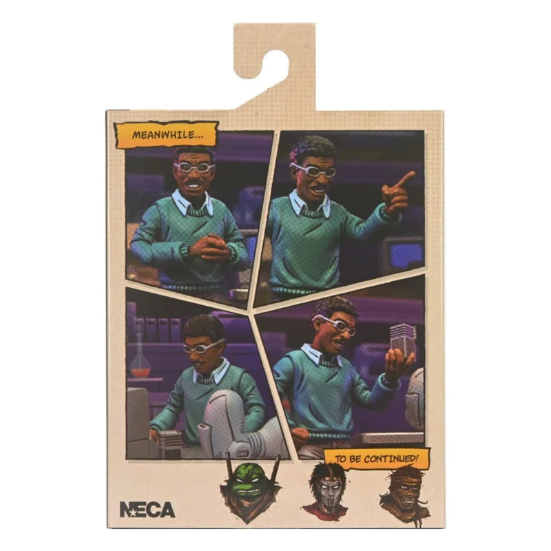 Figura de acción de Baxter Stockman de las Tortugas Ninja (cómics de Mirage)